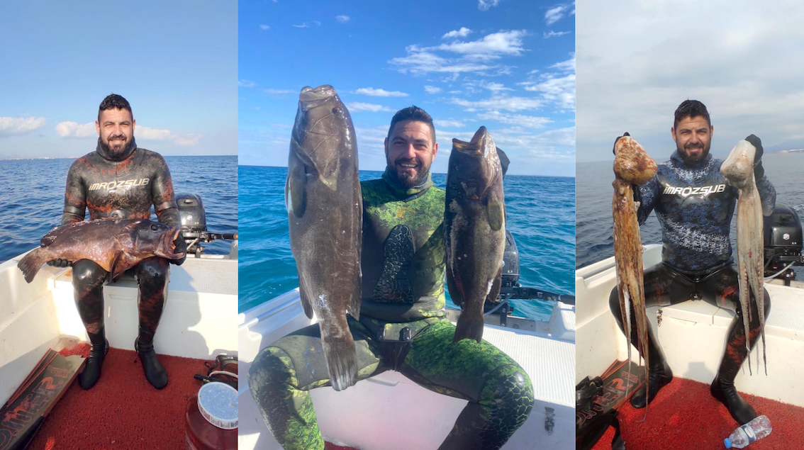  Dancing with giant fisch in deep waters 
